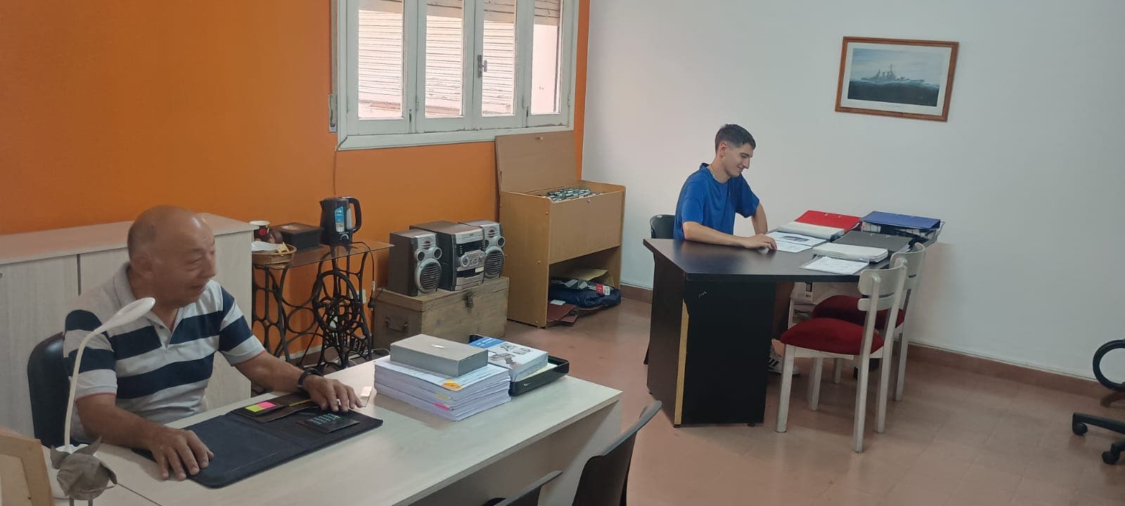 Área de capacitación